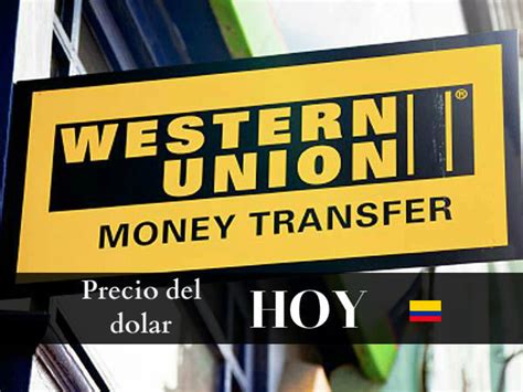 dolar hoy en colombia western union